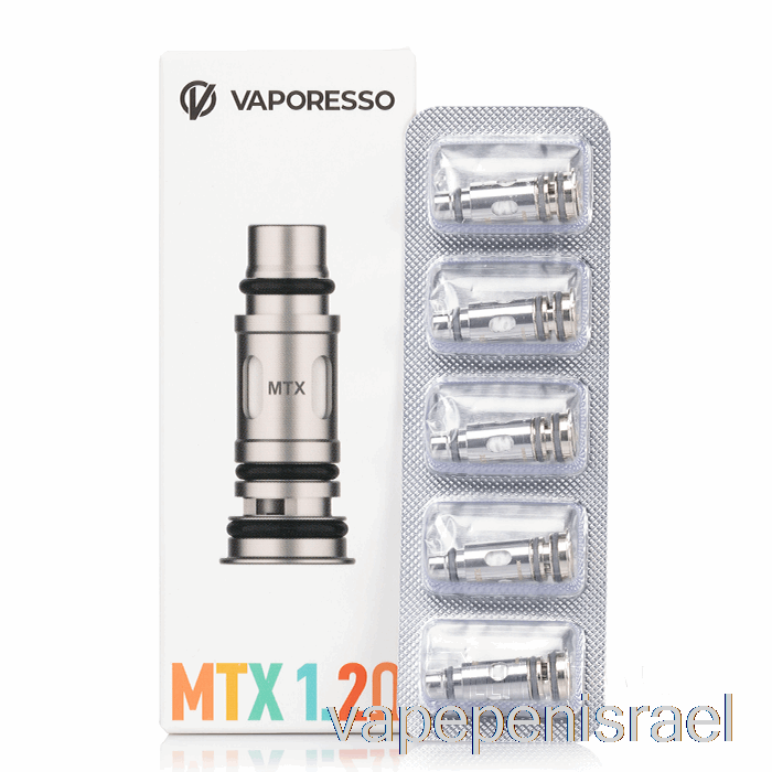 סלילי חלופי Vape Israel Vaporesso Mtx חד פעמי 1.2ohm Mtx סלילי Mtx